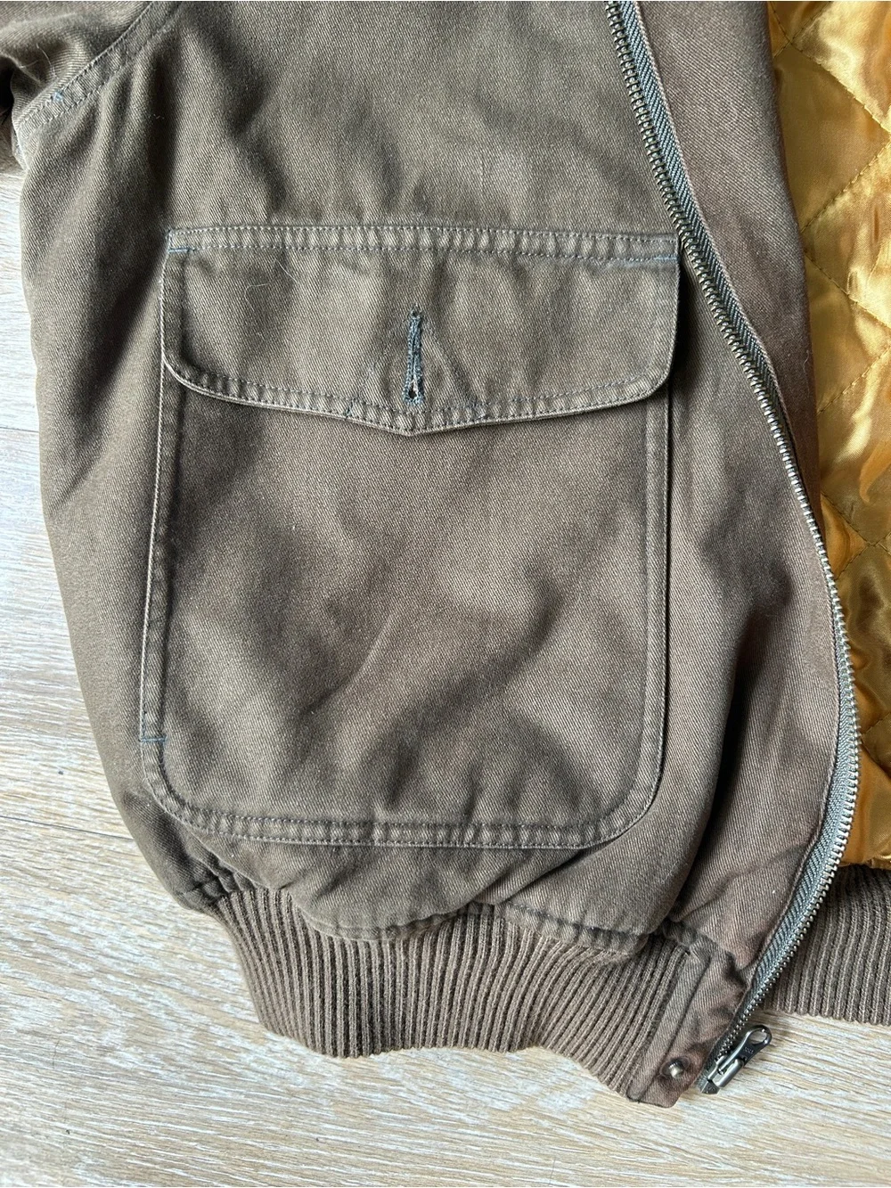 Banana Republic Brown Bomber Jacket